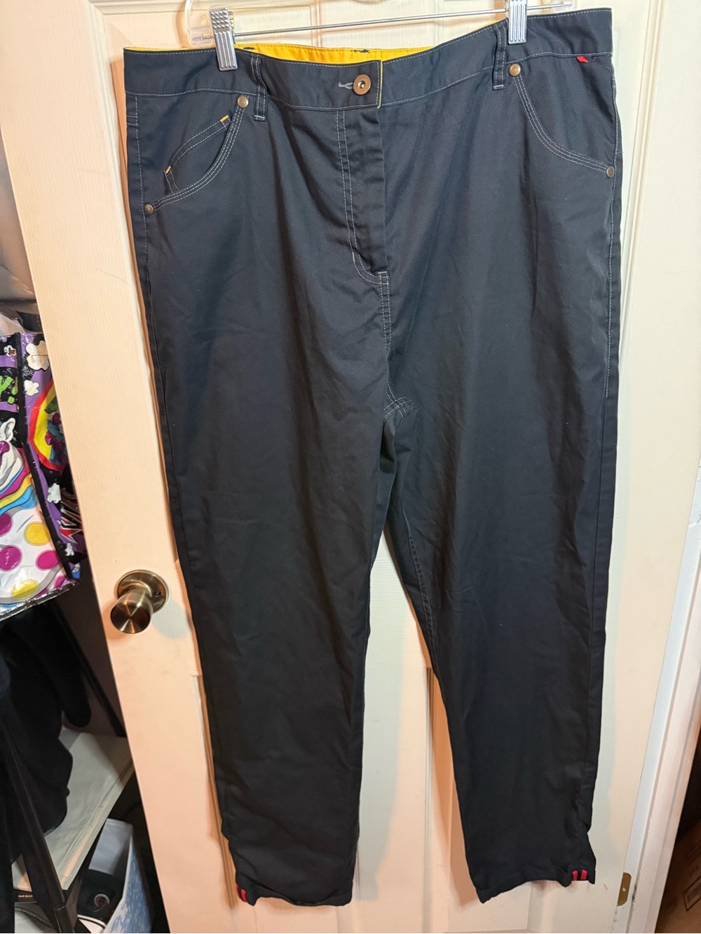 McDonald’s Employee Black Pants Woman’s Size 18 33” inseam Timeless Elements